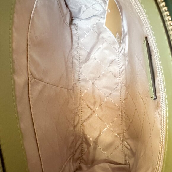 Michael Kors Sheila Medium Satchel Shoulder Crossbody Bag Light Sage - Picture 10 of 12